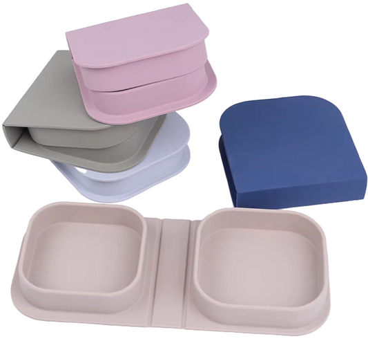 Portable Foldable Travel Plate
